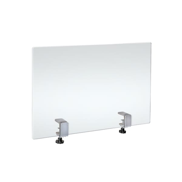 23.5" x 31.5" Acrylic Plexiglass W/ Metal Counter Edge Clamp